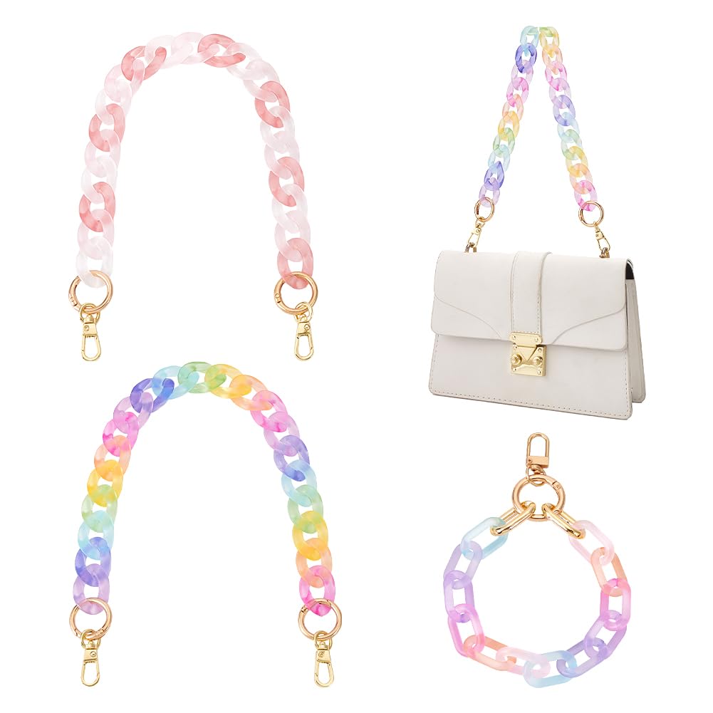Amazon.com: PH PandaHall 2pcs 17.1'' Transparent Acrylic Bag Chain